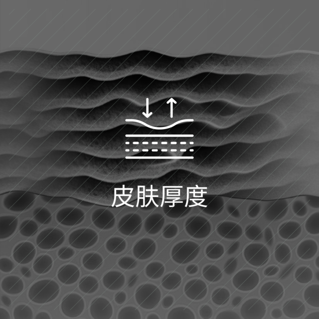皮肤厚度